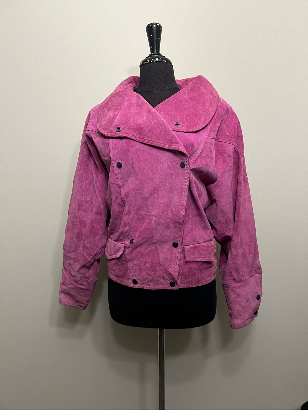 Winlet Korean made vintage leather jacket
